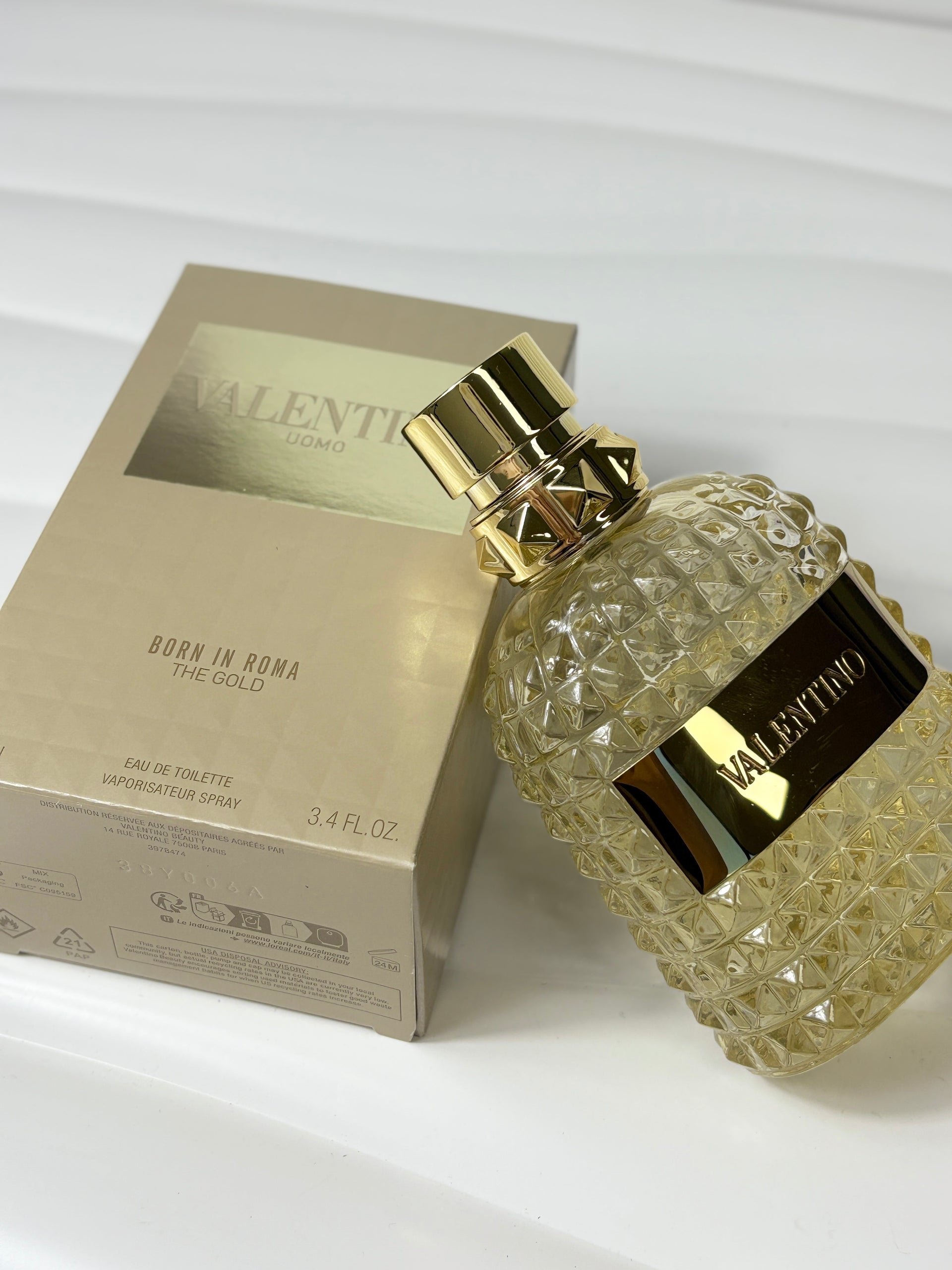 Valentino Uomo Born In Roma The Gold EDT For Men 100ml